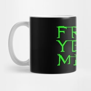 Matrix “Free Your Mind” Design Mug